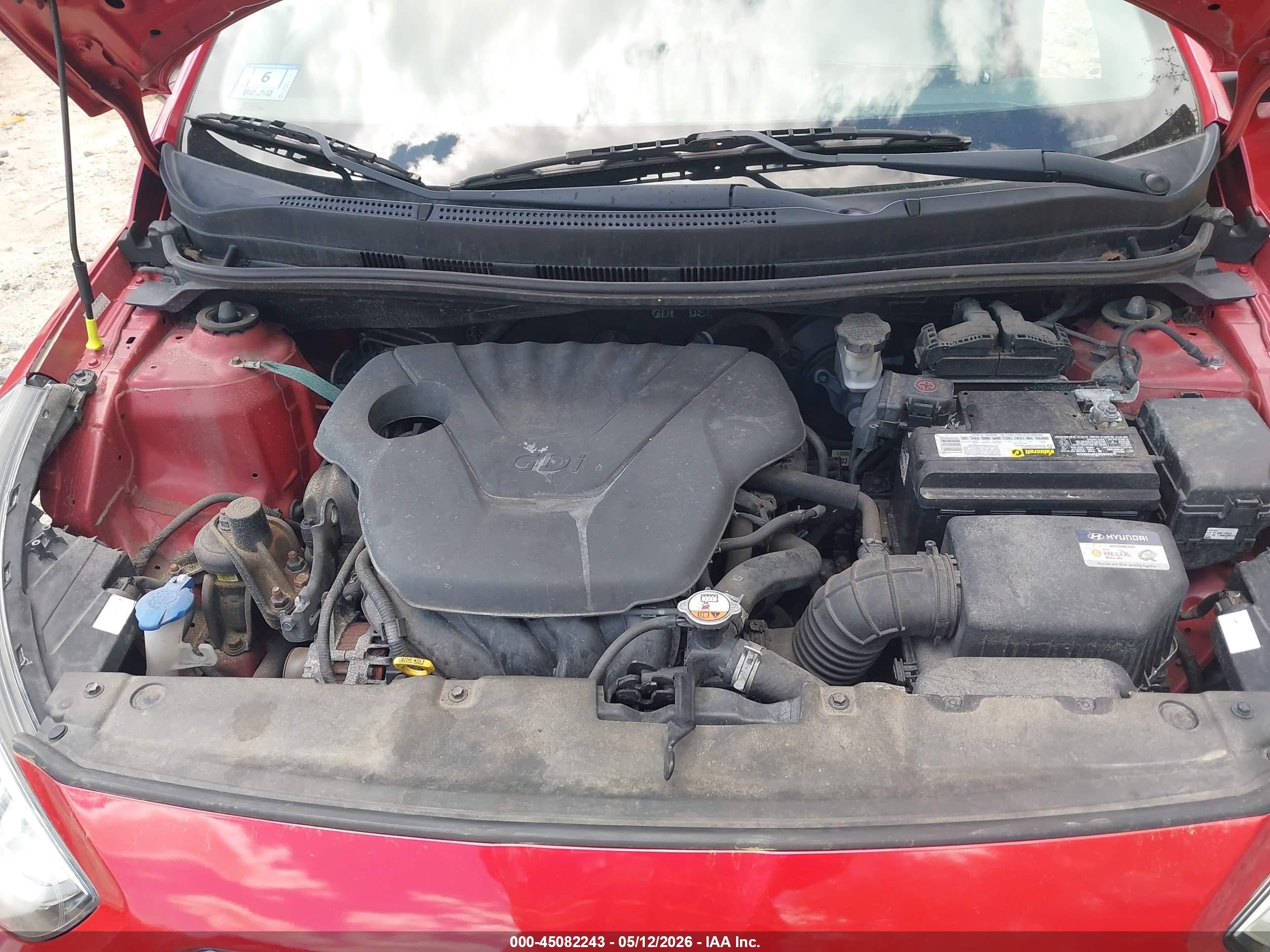 2017 Hyundai Accent Se Red vin: KMHCT4AEXHU335532