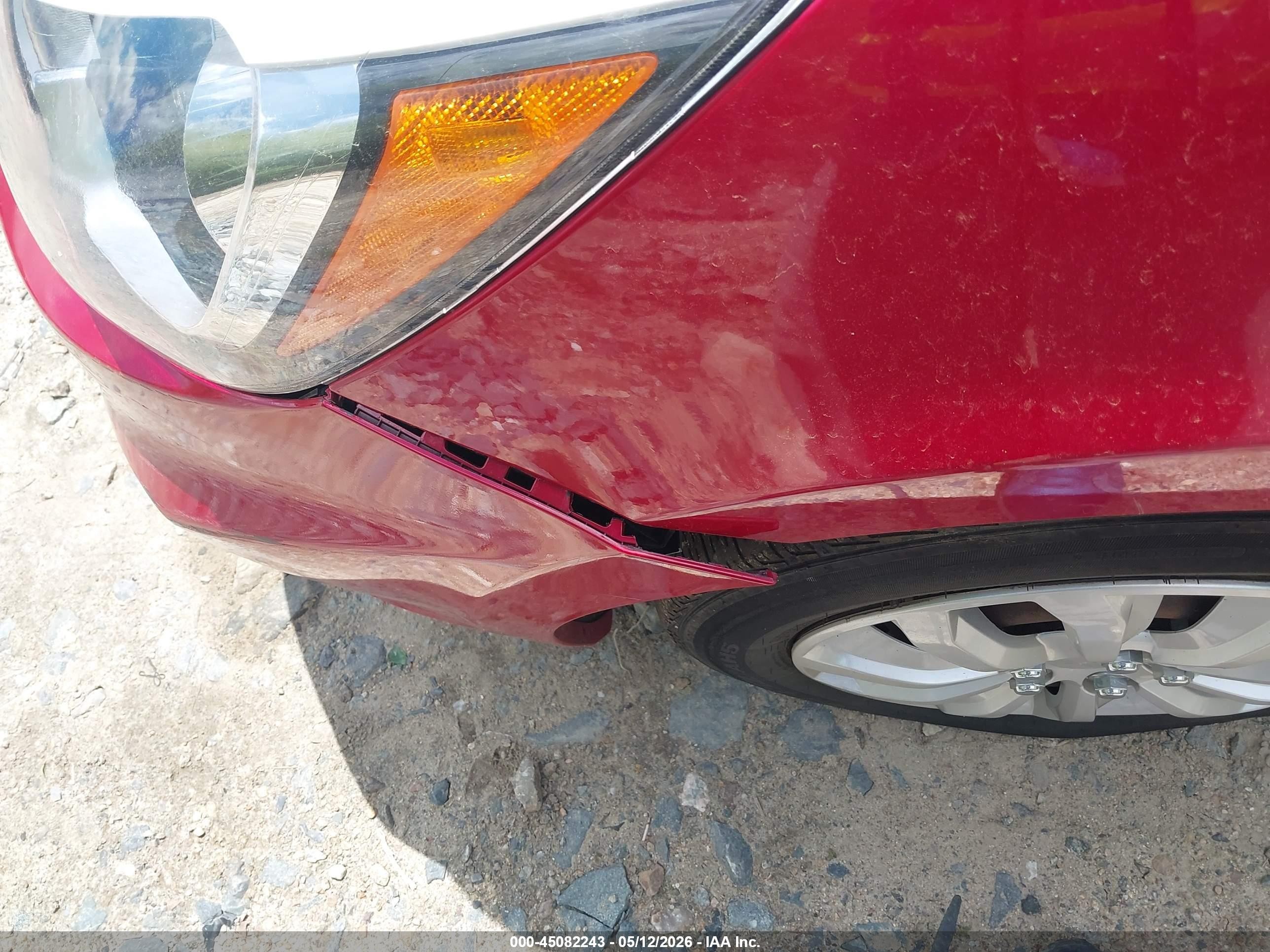 2017 Hyundai Accent Se Red vin: KMHCT4AEXHU335532