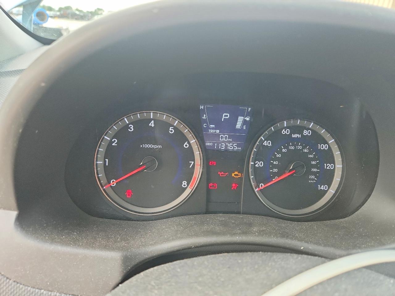 2012 Hyundai Accent Gs Blue vin: KMHCT5AE0CU003050