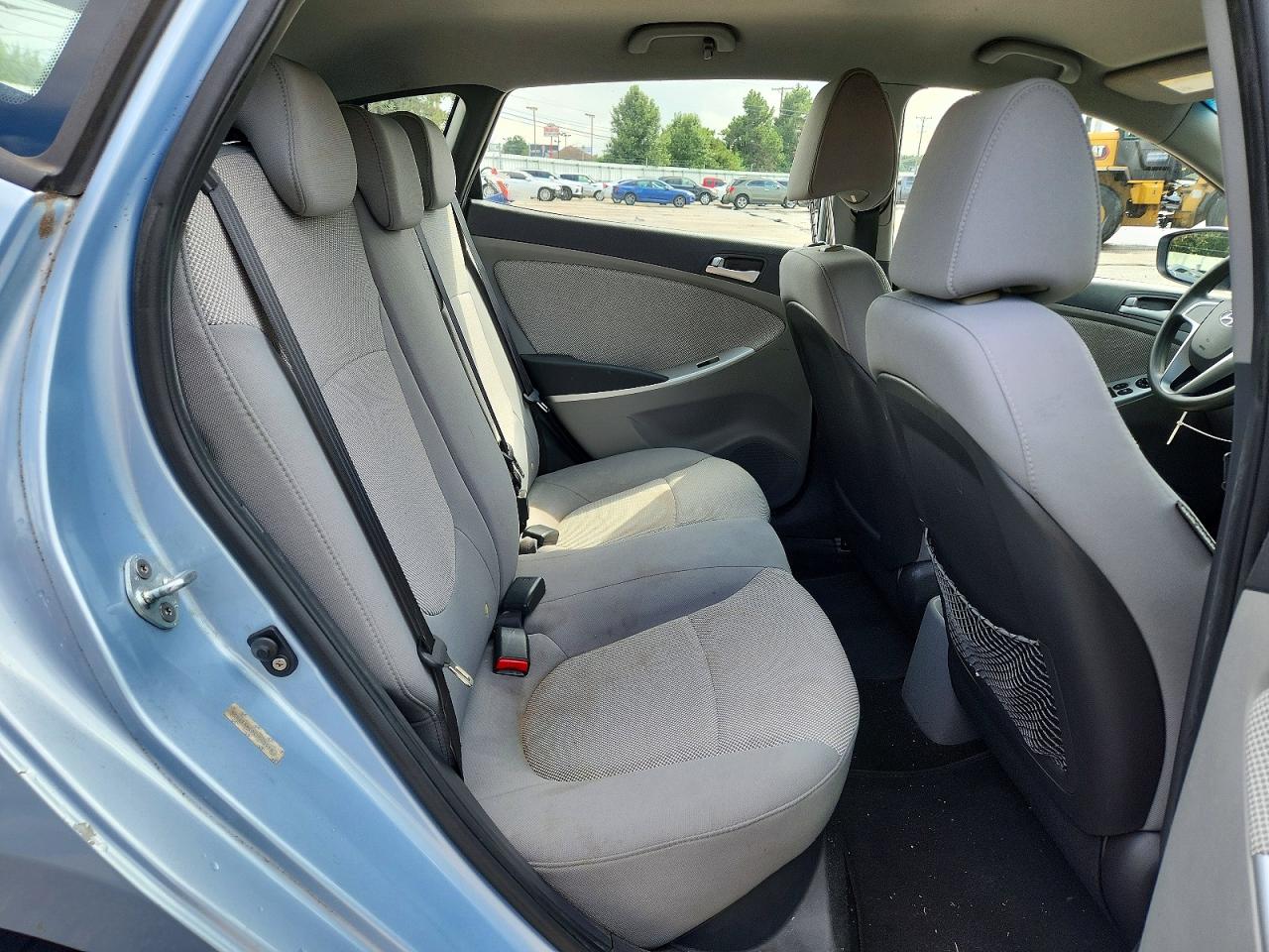 2012 Hyundai Accent Gs Blue vin: KMHCT5AE0CU003050