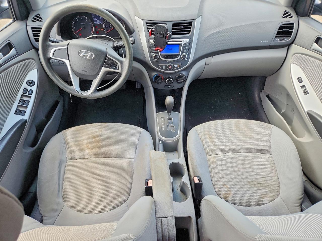 2012 Hyundai Accent Gs Blue vin: KMHCT5AE0CU003050
