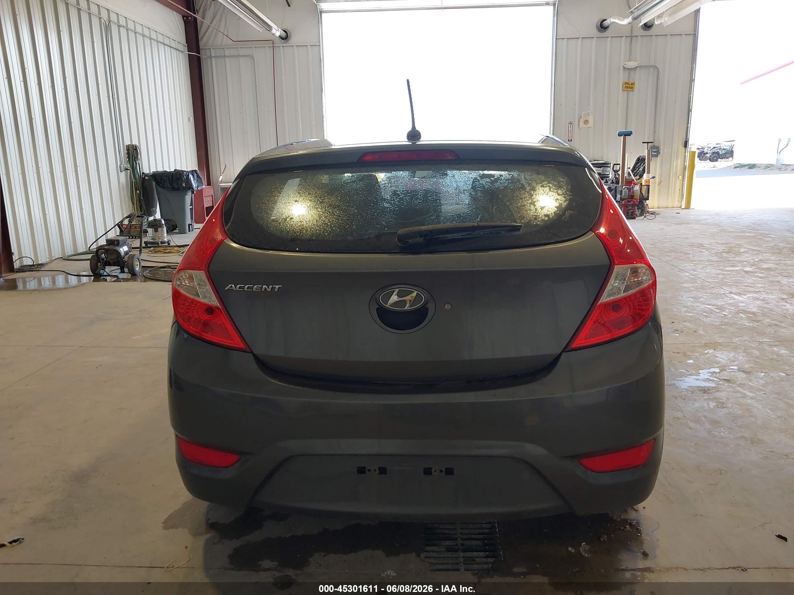 2012 Hyundai Accent Gs Gray vin: KMHCT5AE0CU011164