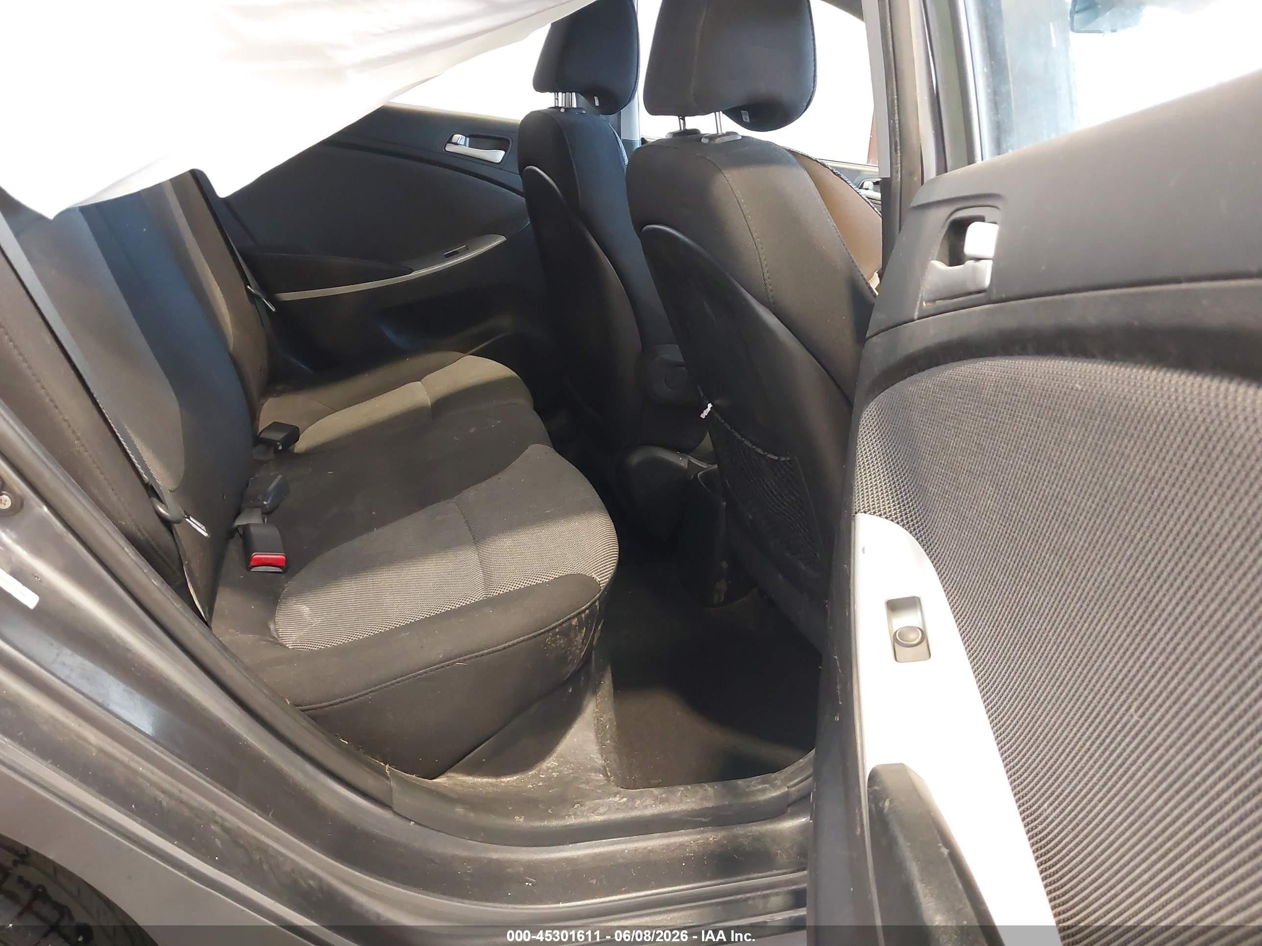 2012 Hyundai Accent Gs Gray vin: KMHCT5AE0CU011164