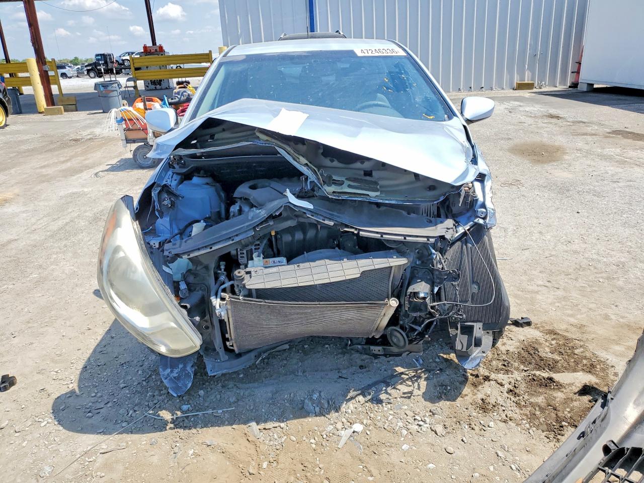 2012 Hyundai Accent Gs Blue vin: KMHCT5AE0CU034136