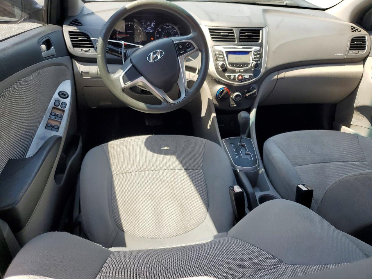 2012 Hyundai Accent Gs Blue vin: KMHCT5AE0CU034136