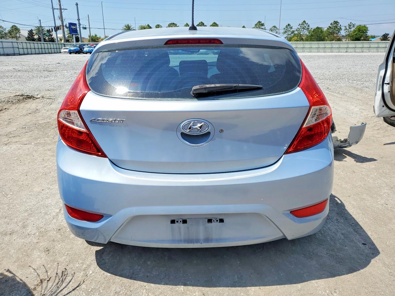 2012 Hyundai Accent Gs Blue vin: KMHCT5AE0CU034136