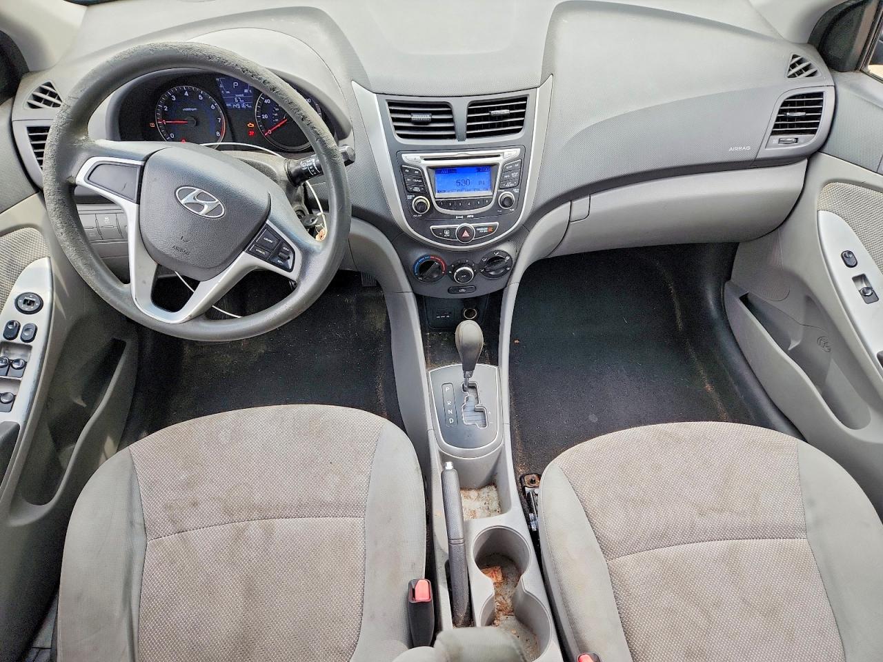 2013 Hyundai Accent Gs Black vin: KMHCT5AE0DU093852
