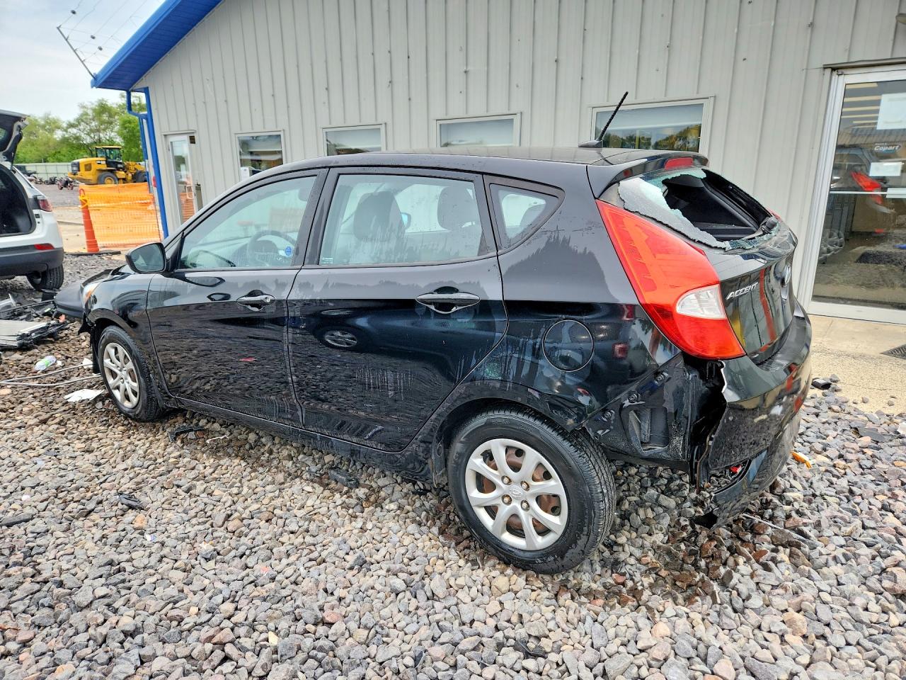 2013 Hyundai Accent Gs Black vin: KMHCT5AE0DU093852