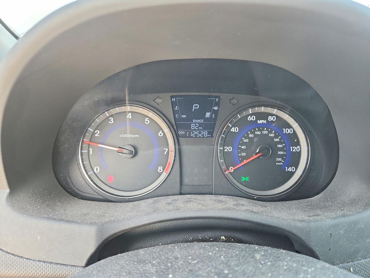 2013 Hyundai Accent Gs Угольный vin: KMHCT5AE0DU100377