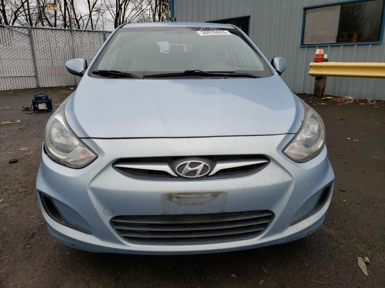 2014 Hyundai Accent Gls Blue vin: KMHCT5AE0EU168440