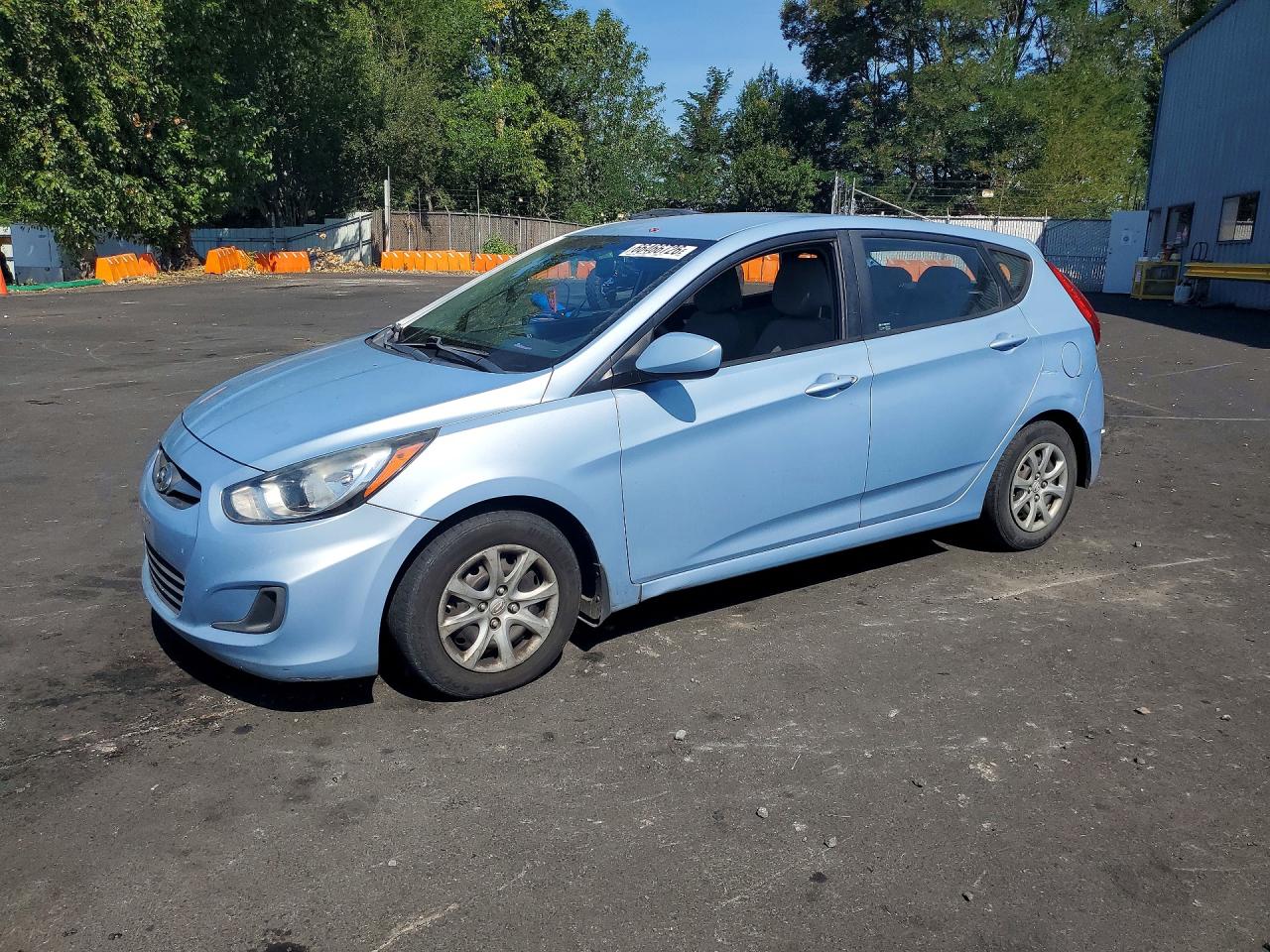 2014 Hyundai Accent Gs Blue vin: KMHCT5AE0EU168440