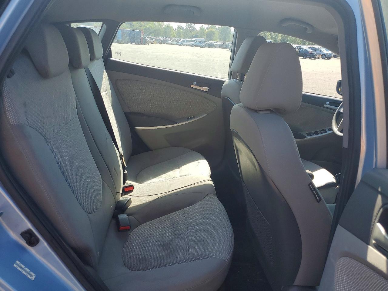 2014 Hyundai Accent Gs Blue vin: KMHCT5AE0EU168440