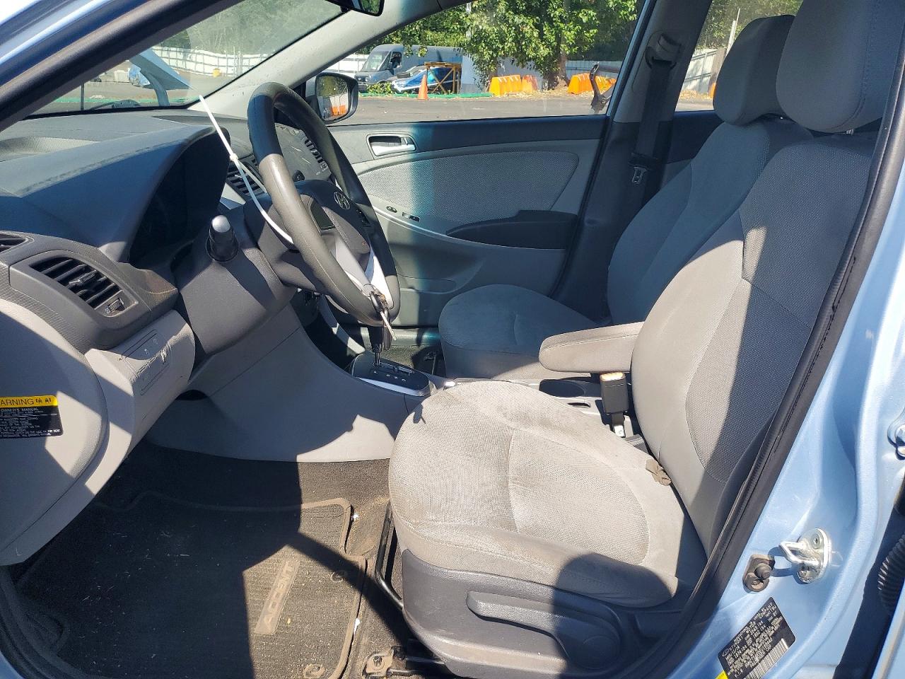 2014 Hyundai Accent Gs Blue vin: KMHCT5AE0EU168440