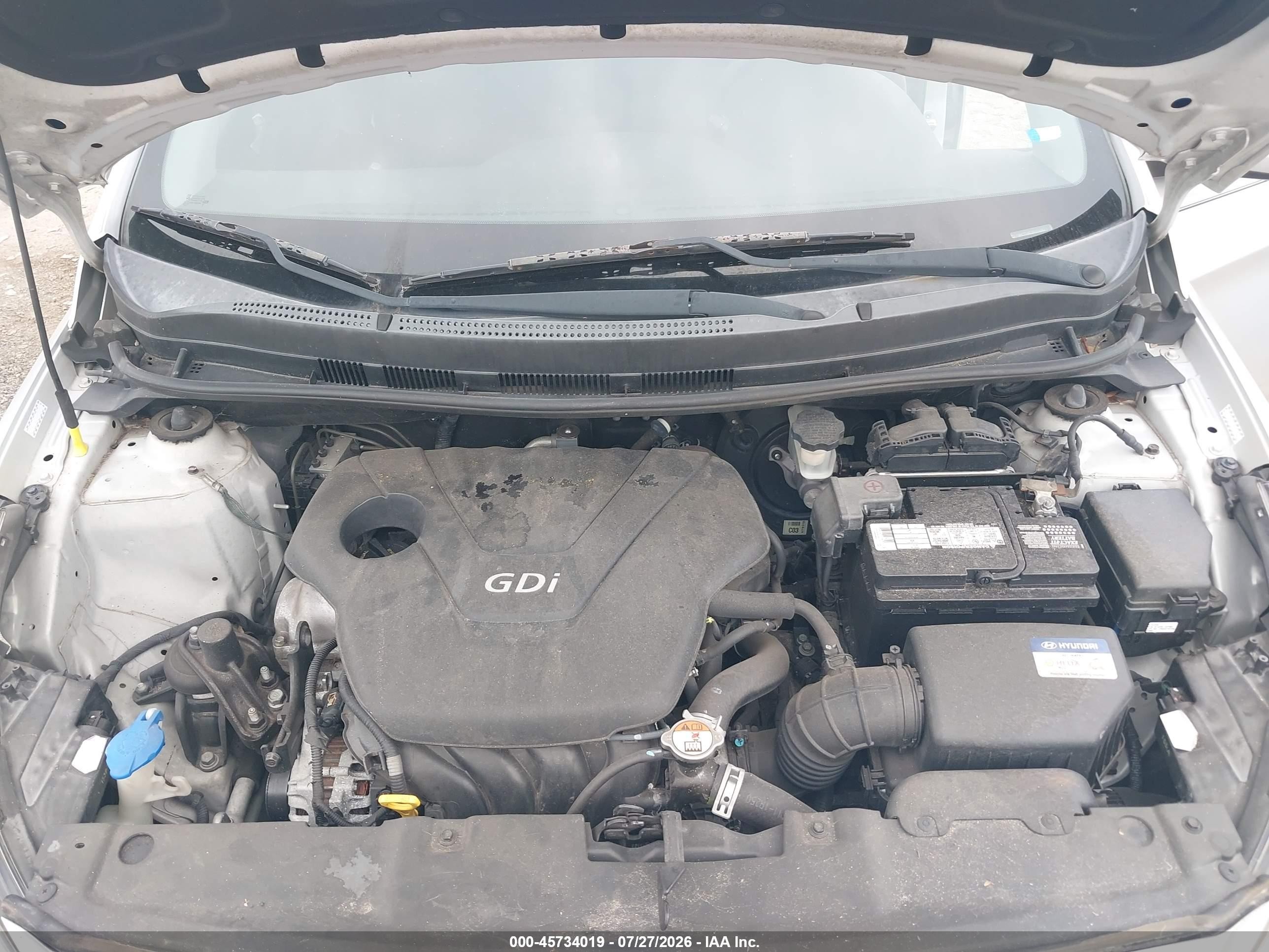 2015 Hyundai Accent Gs Silver vin: KMHCT5AE0FU230517