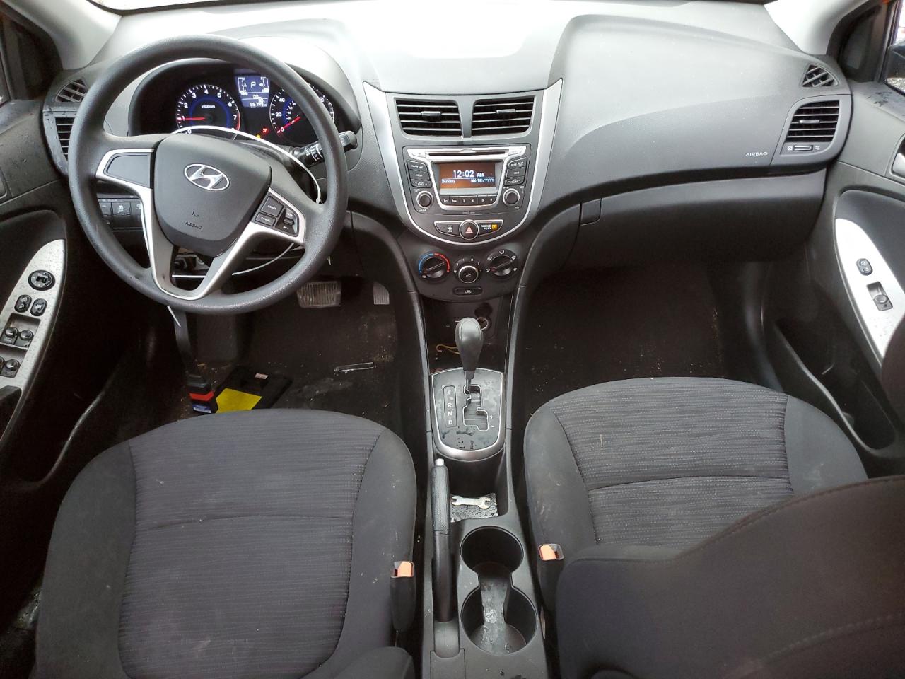 2017 Hyundai Accent Se Оранжевый vin: KMHCT5AE0HU305025