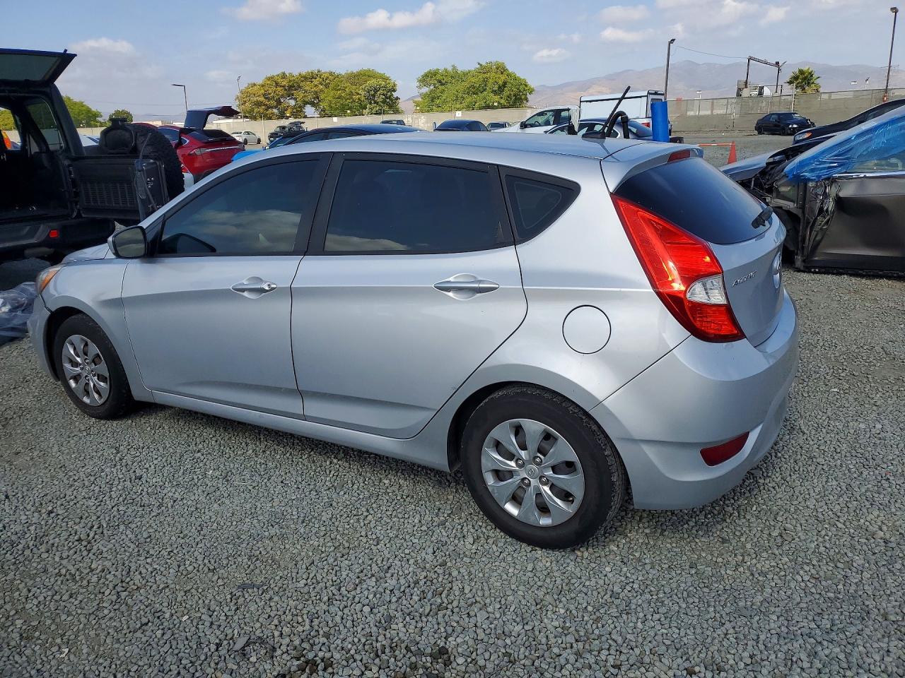 2017 Hyundai Accent Se Silver vin: KMHCT5AE0HU320172