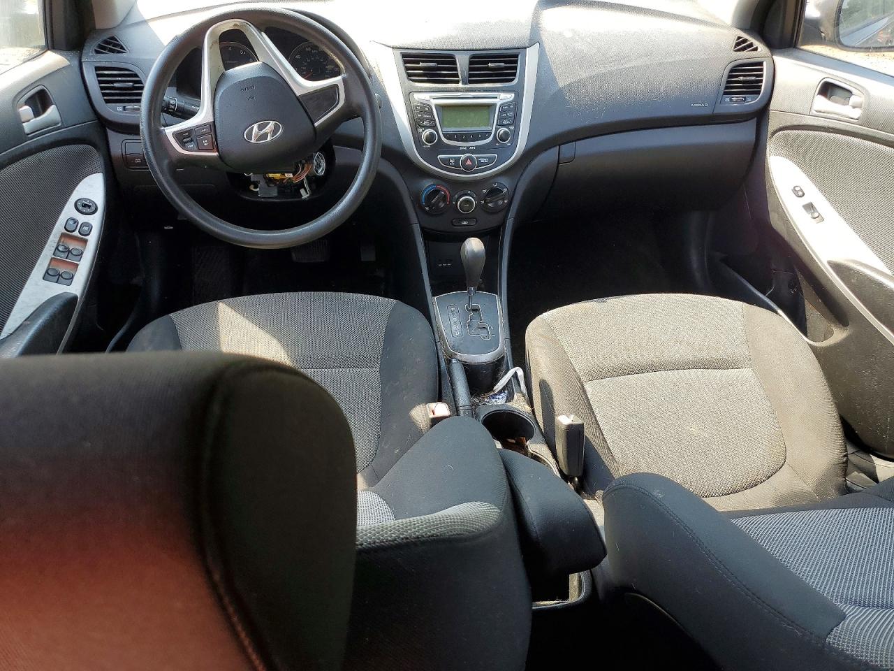 2012 Hyundai Accent Gs Blue vin: KMHCT5AE1CU011755