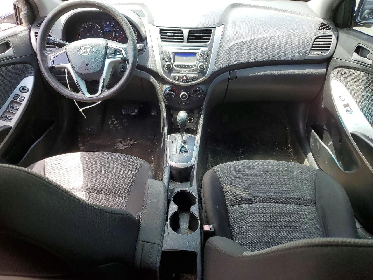 2013 Hyundai Accent Gs Silver vin: KMHCT5AE1DU082181