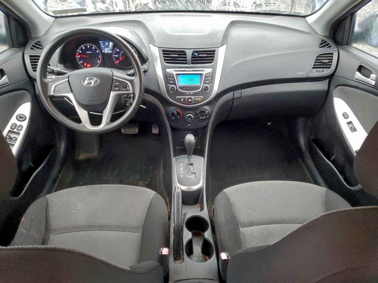 2013 Hyundai Accent Gls Blue vin: KMHCT5AE1DU083928