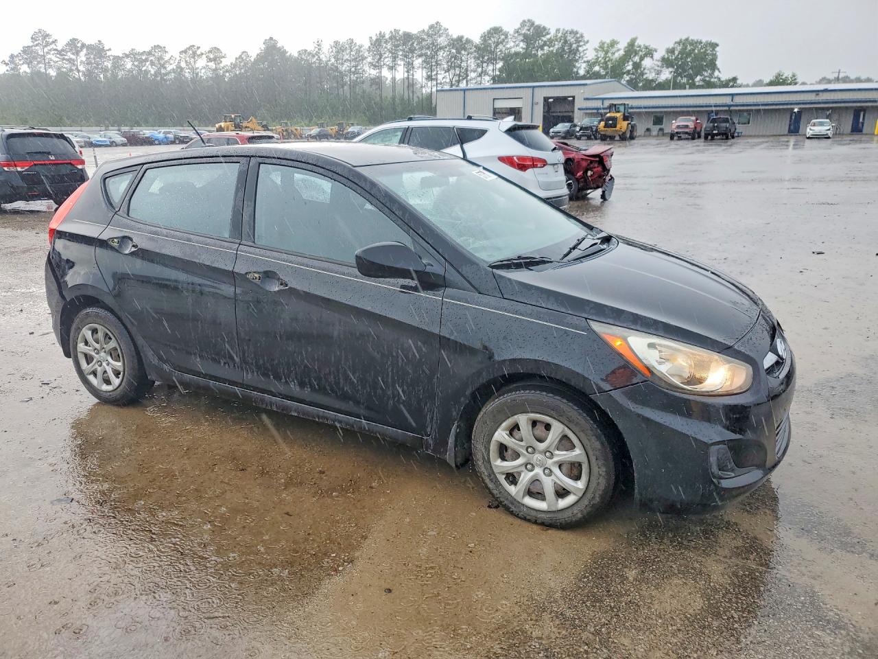 2013 Hyundai Accent Gs Black vin: KMHCT5AE1DU092032