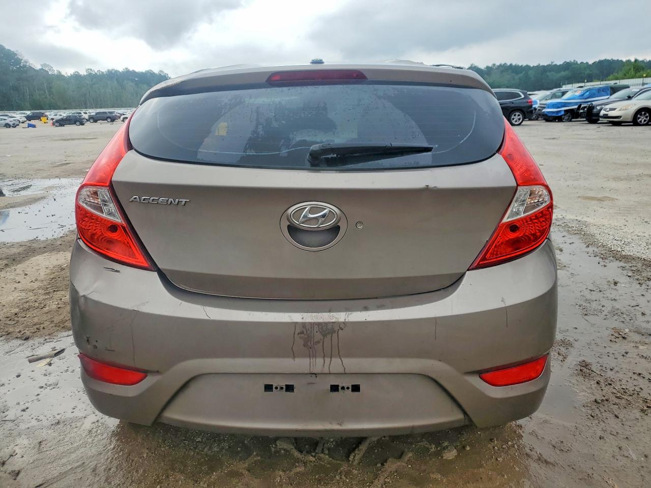 2013 Hyundai Accent Gs Brown vin: KMHCT5AE1DU111095