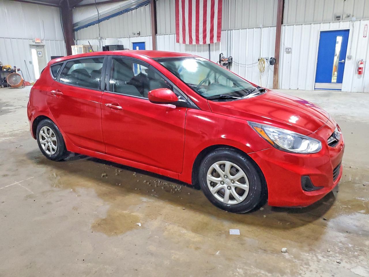 2014 Hyundai Accent Gs Red vin: KMHCT5AE1EU142736
