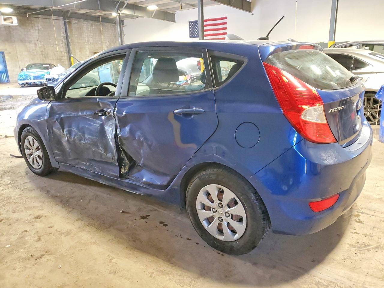 2015 Hyundai Accent Gs Blue vin: KMHCT5AE1FU204251