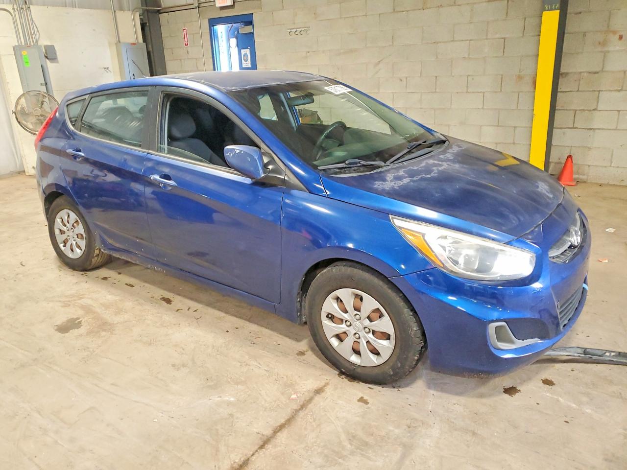 2015 Hyundai Accent Gs Blue vin: KMHCT5AE1FU204251