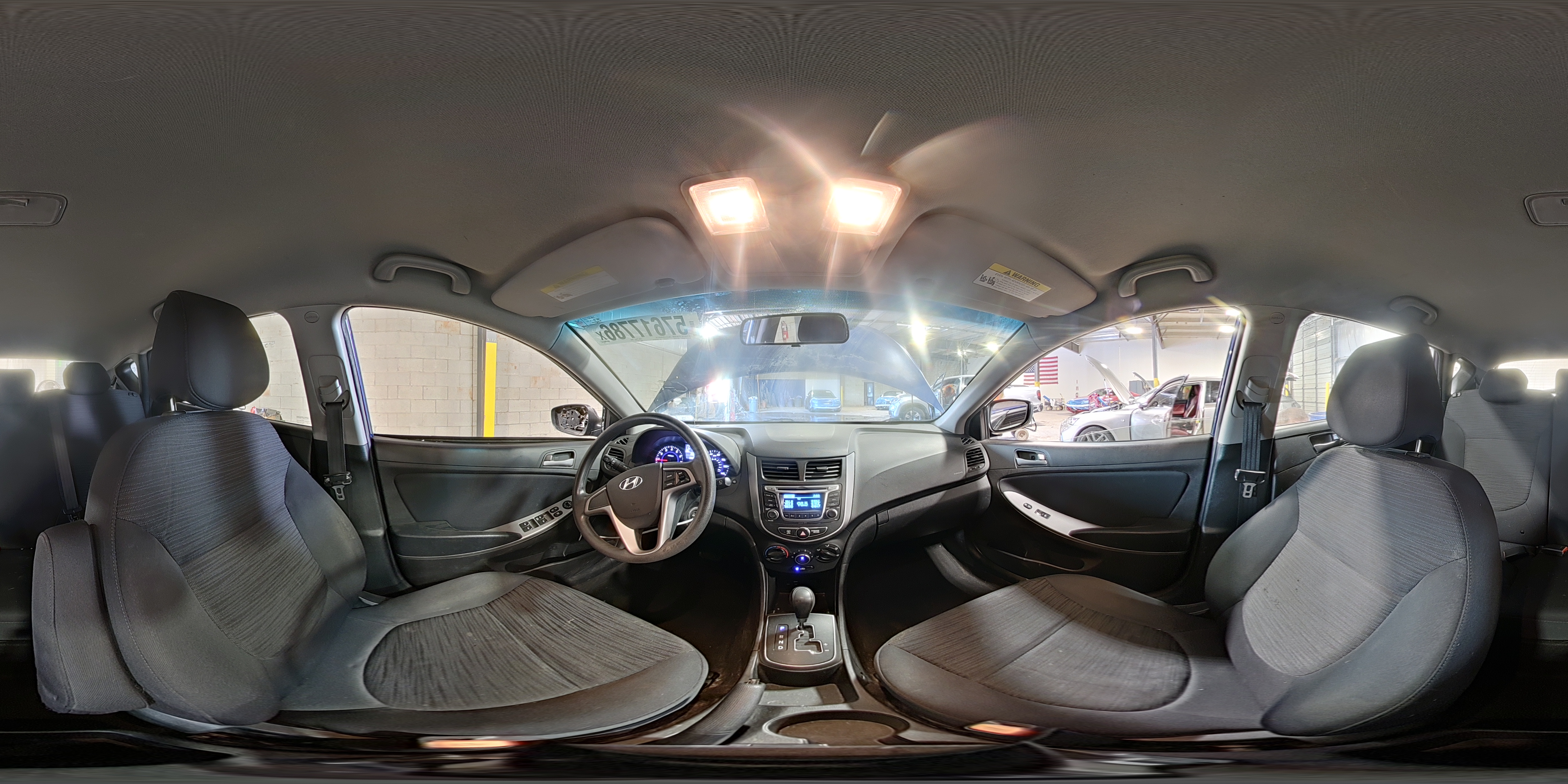 2015 Hyundai Accent Gs Blue vin: KMHCT5AE1FU204251