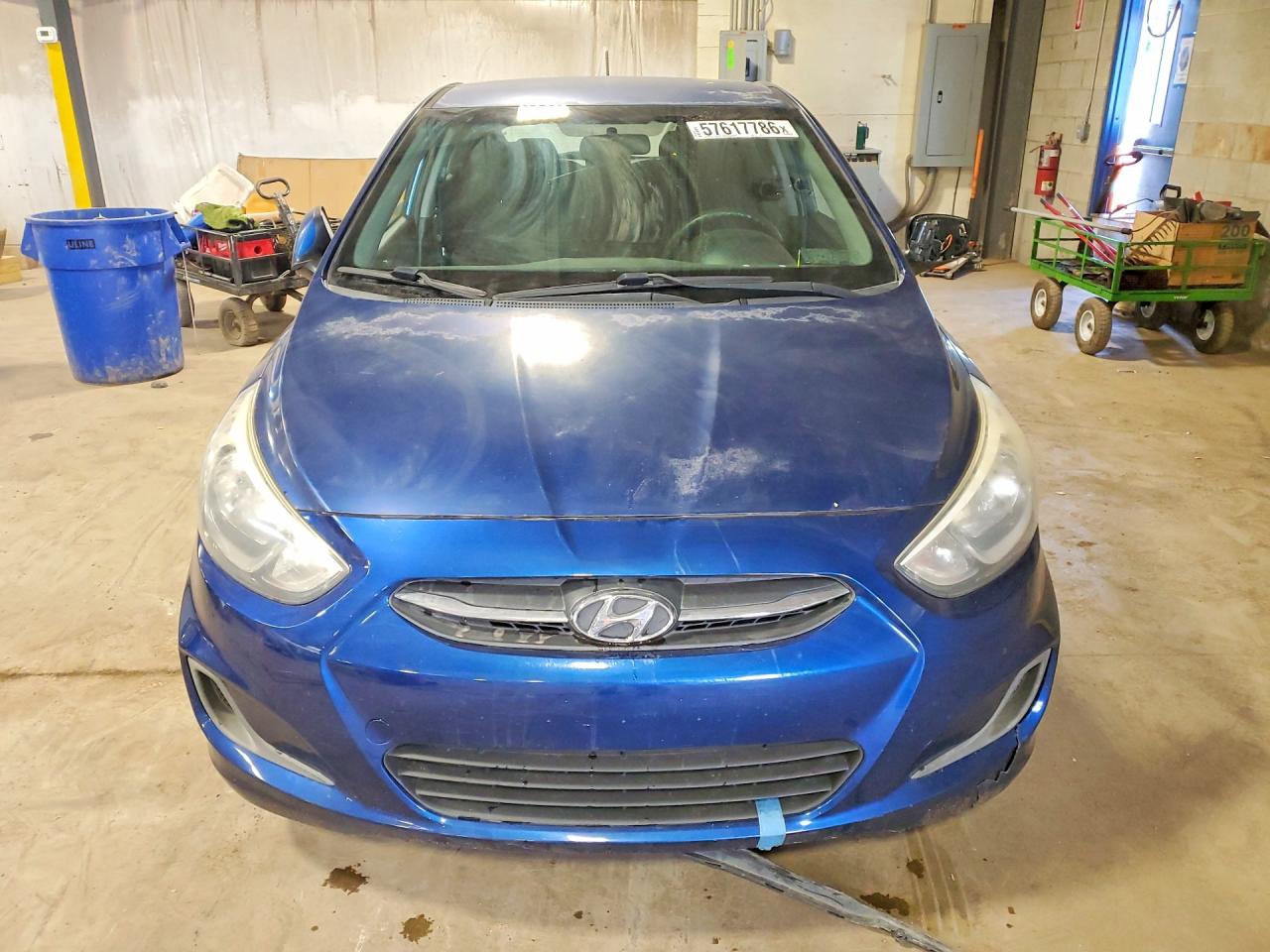 2015 Hyundai Accent Gs Blue vin: KMHCT5AE1FU204251