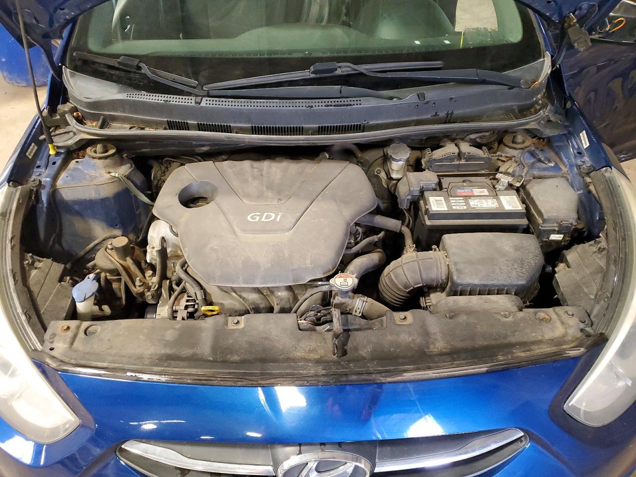 2015 Hyundai Accent Gs Blue vin: KMHCT5AE1FU204251