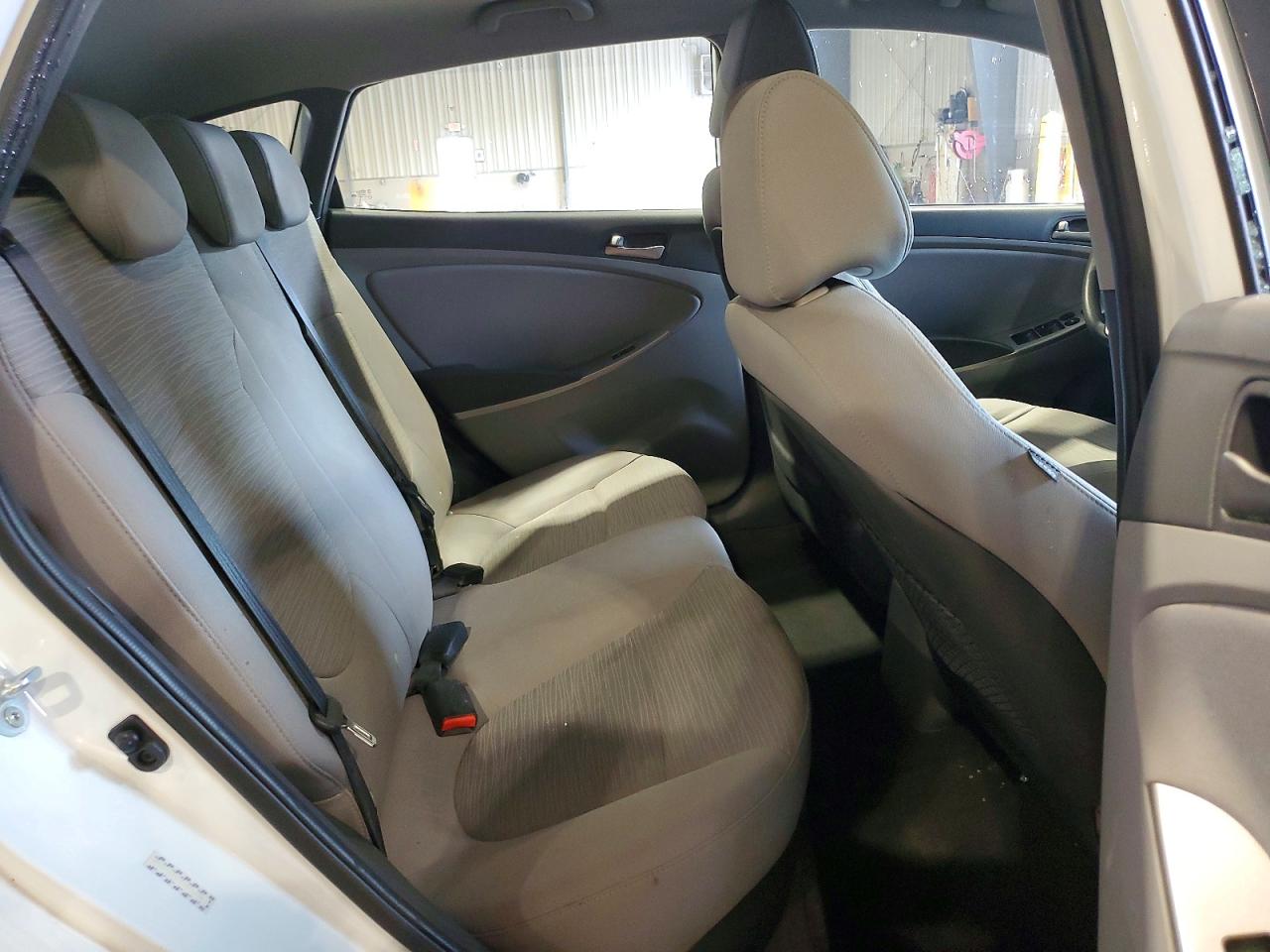 2015 Hyundai Accent Gs White vin: KMHCT5AE1FU216318