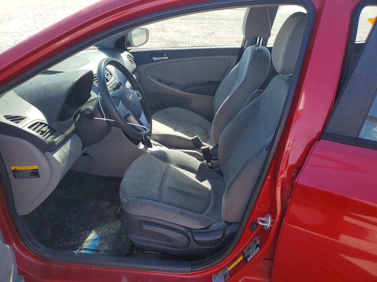 2015 Hyundai Accent Gs Красный vin: KMHCT5AE1FU219896