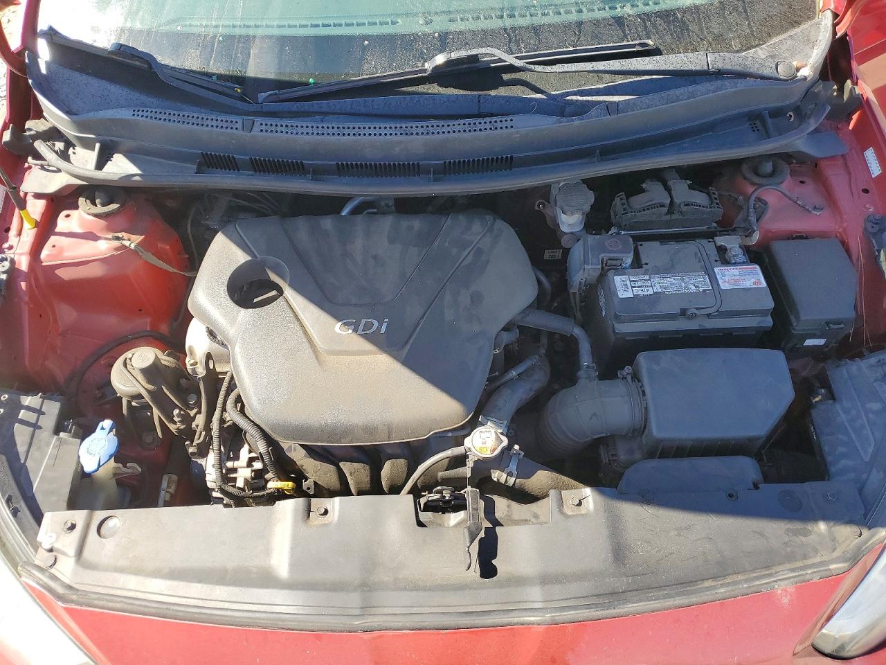 2015 Hyundai Accent Gs Красный vin: KMHCT5AE1FU219896