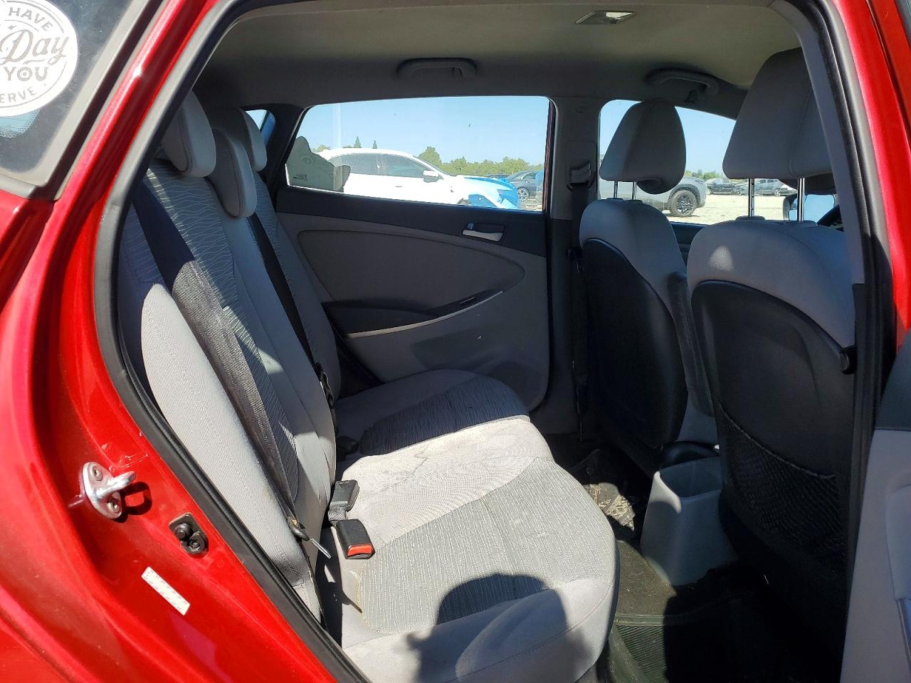2015 Hyundai Accent Gs Красный vin: KMHCT5AE1FU219896
