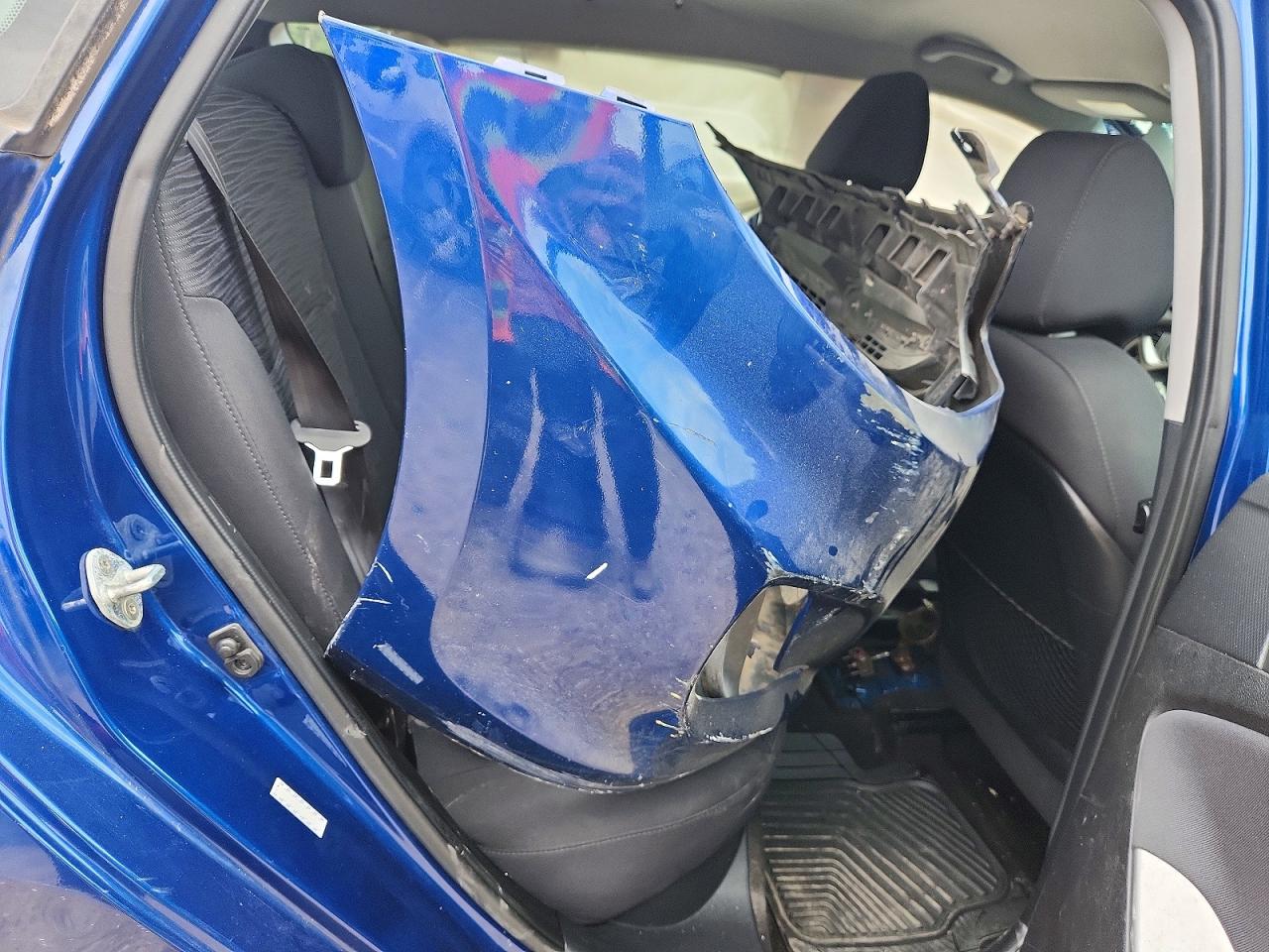2017 Hyundai Accent Se Синий vin: KMHCT5AE1HU307804