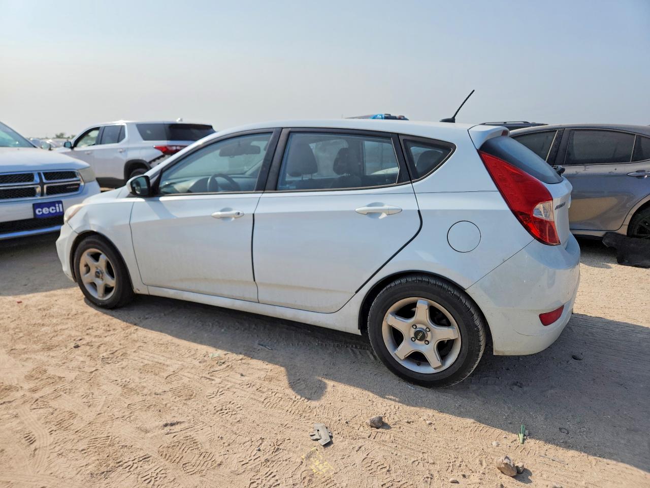 2012 Hyundai Accent Gs Белый vin: KMHCT5AE2CU025485