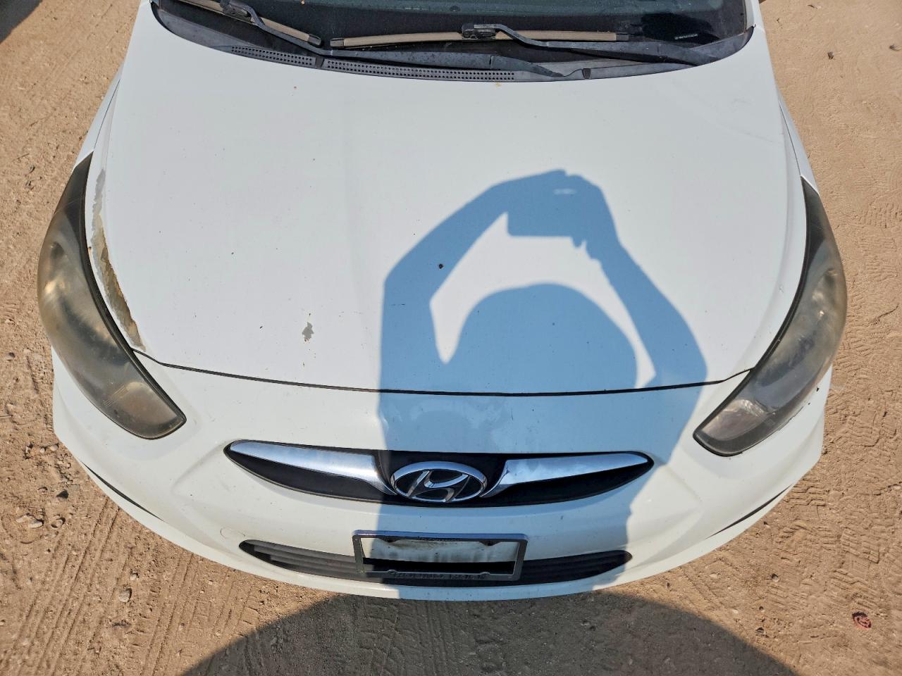 2012 Hyundai Accent Gs Белый vin: KMHCT5AE2CU025485