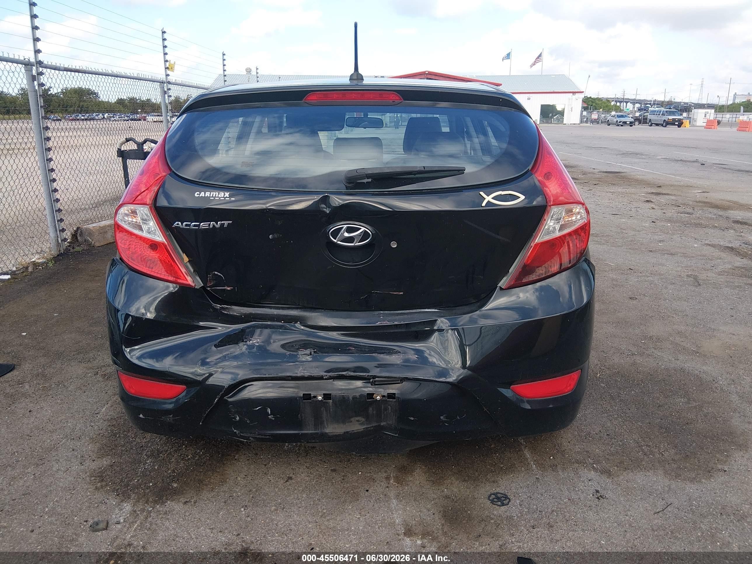 2012 Hyundai Accent Gs Black vin: KMHCT5AE2CU033831