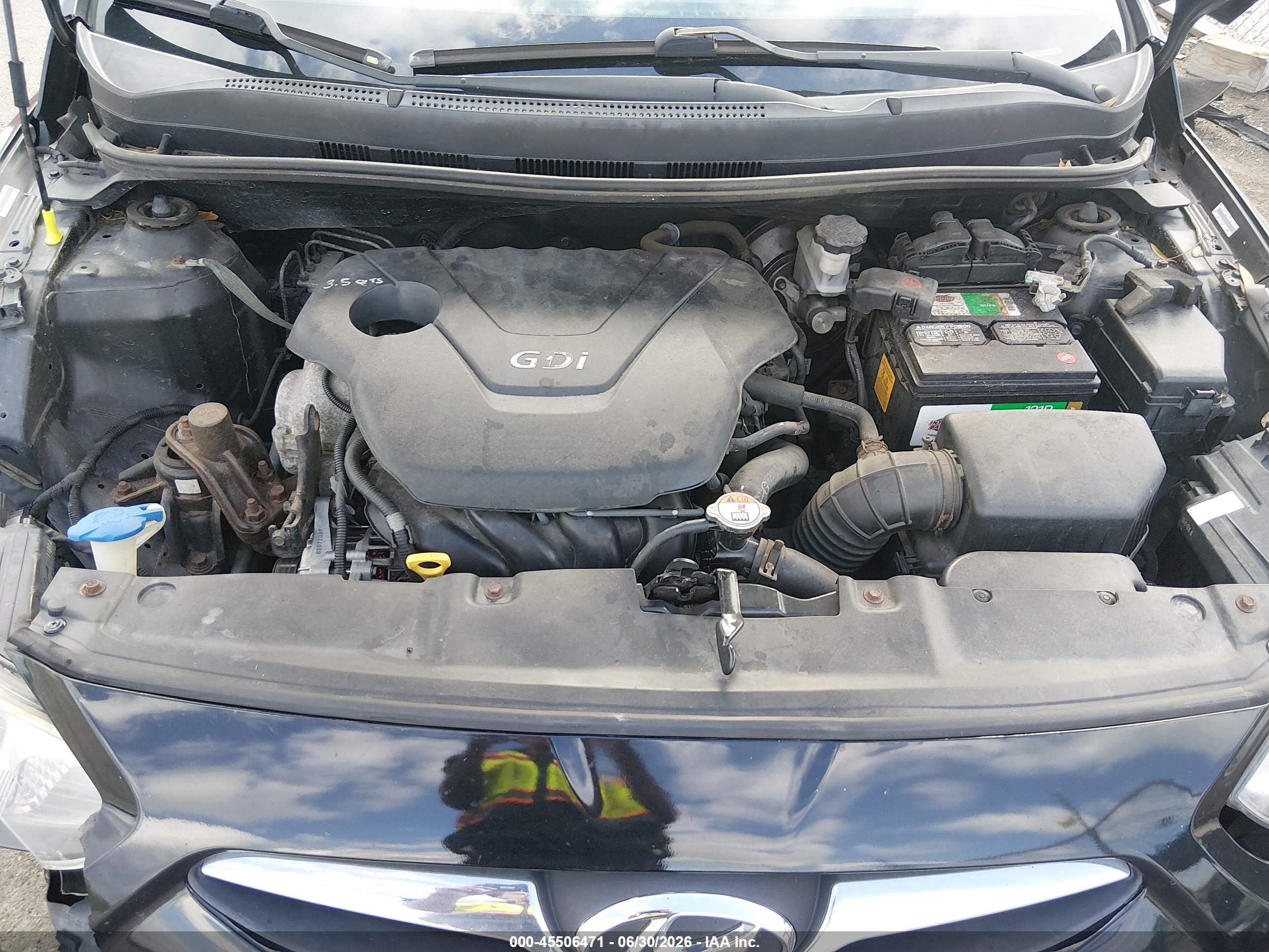 2012 Hyundai Accent Gs Black vin: KMHCT5AE2CU033831