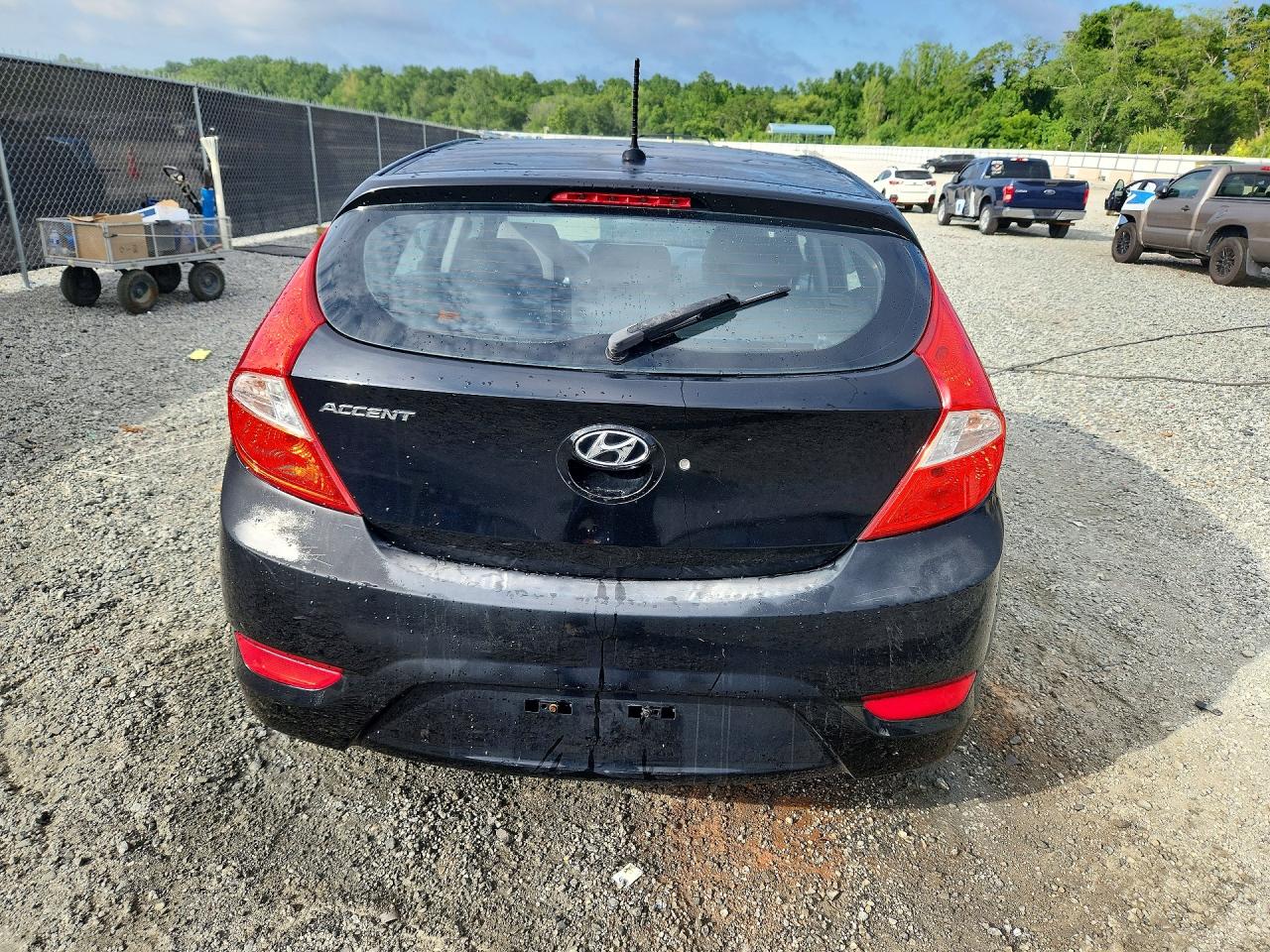 2012 Hyundai Accent Gs Черный vin: KMHCT5AE2CU040410