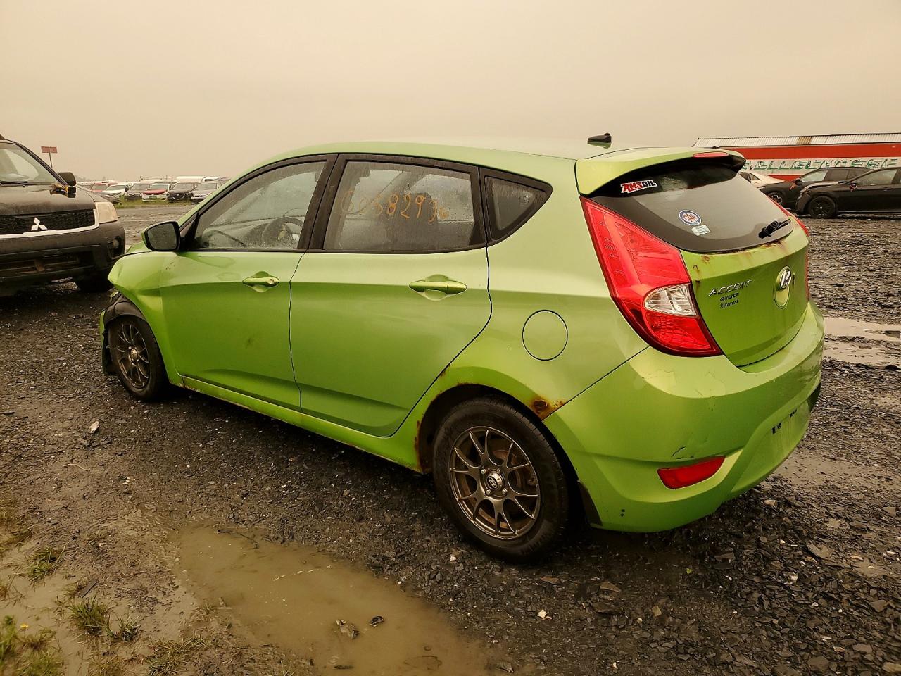 2012 Hyundai Accent Gs Green vin: KMHCT5AE2CU044862