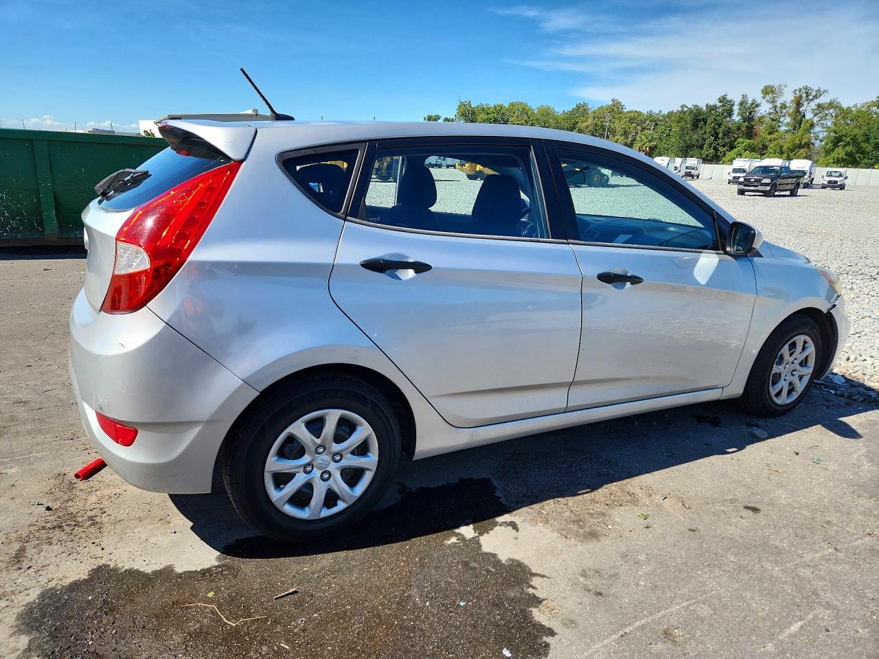 2013 Hyundai Accent Gs Серебряный vin: KMHCT5AE2DU076535