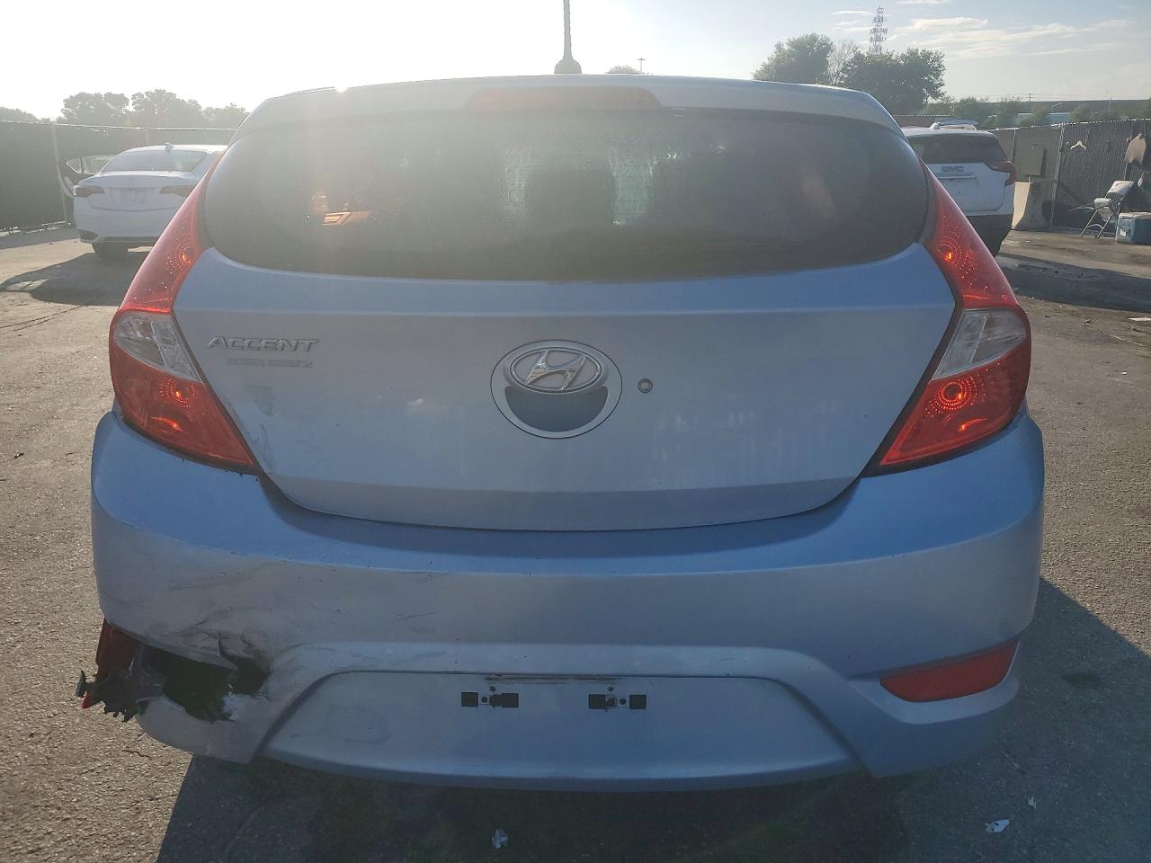 2013 Hyundai Accent Gs Blue vin: KMHCT5AE2DU106777