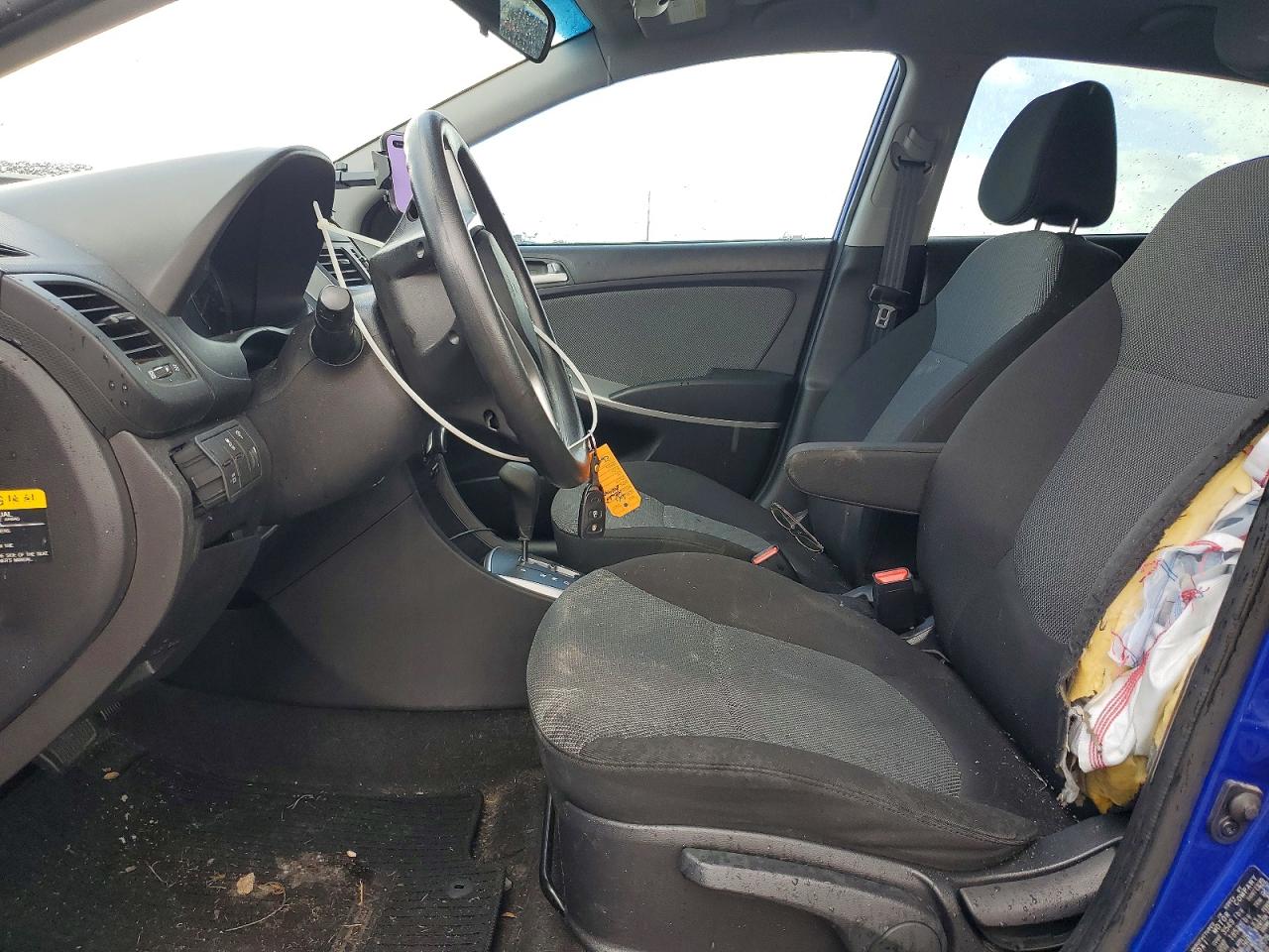 2013 Hyundai Accent Gs Blue vin: KMHCT5AE2DU118878