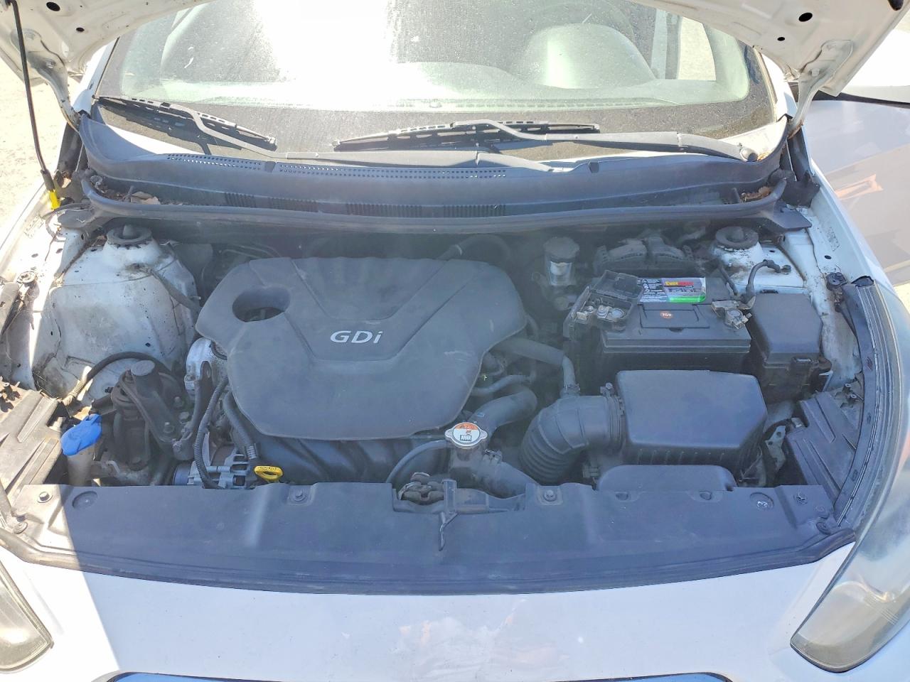2013 Hyundai Accent Gs White vin: KMHCT5AE2DU138189