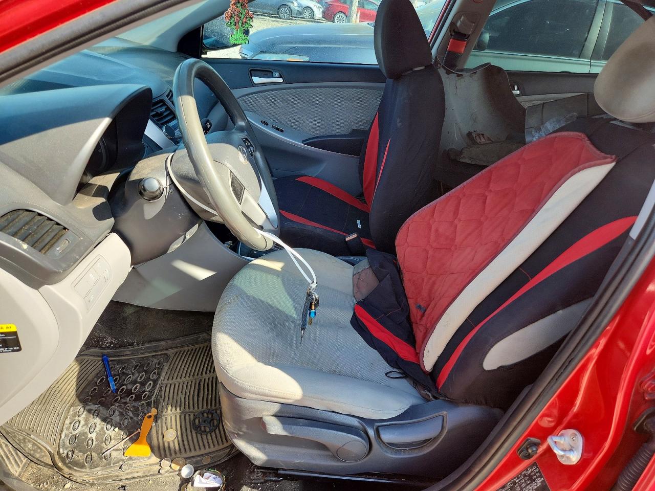 2014 Hyundai Accent Gs Red vin: KMHCT5AE2EU148898