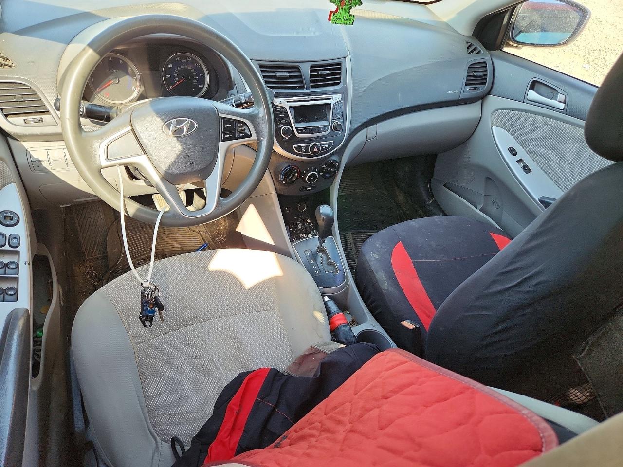 2014 Hyundai Accent Gs Red vin: KMHCT5AE2EU148898
