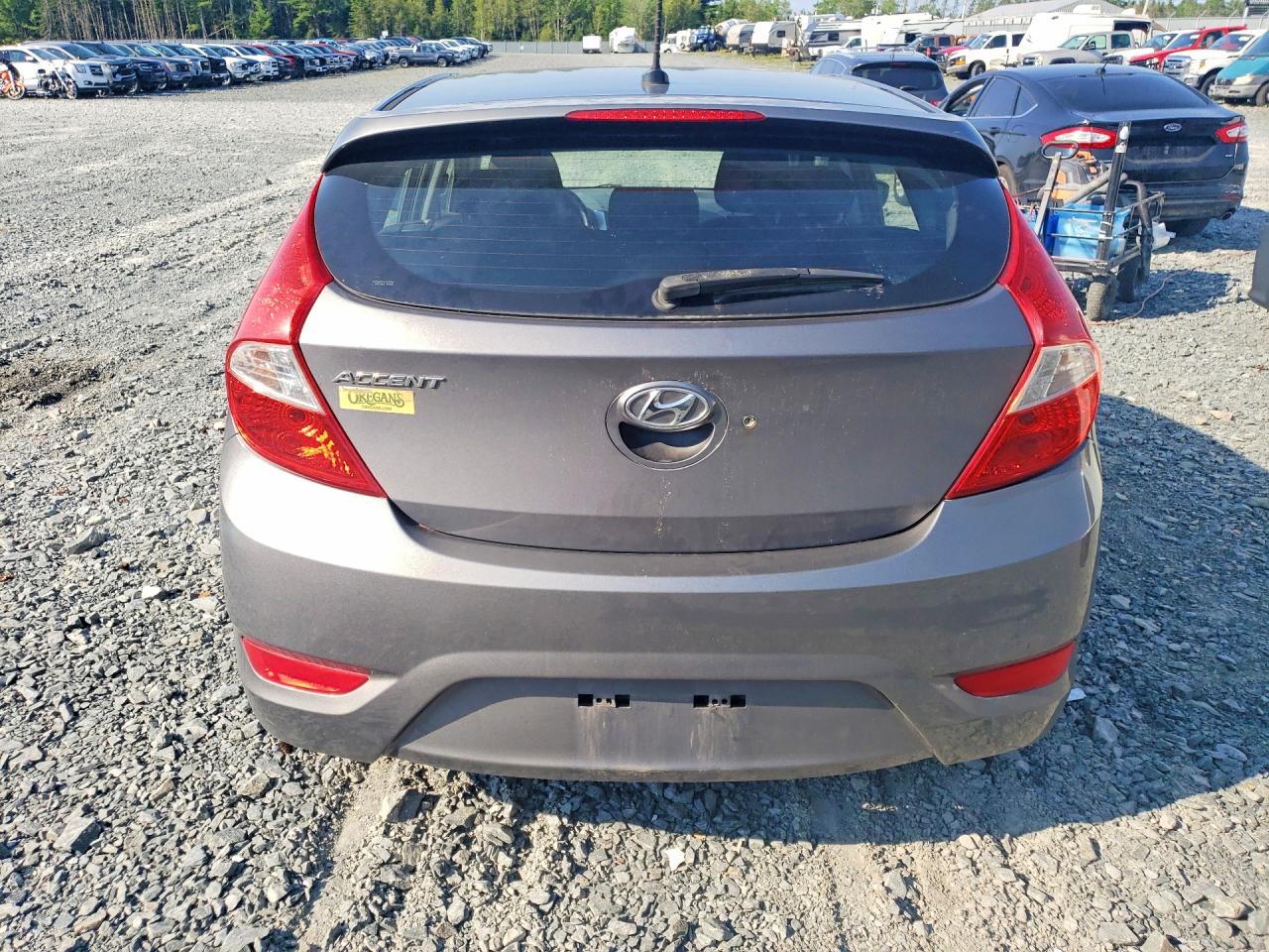 2014 Hyundai Accent Gls Gray vin: KMHCT5AE2EU176989