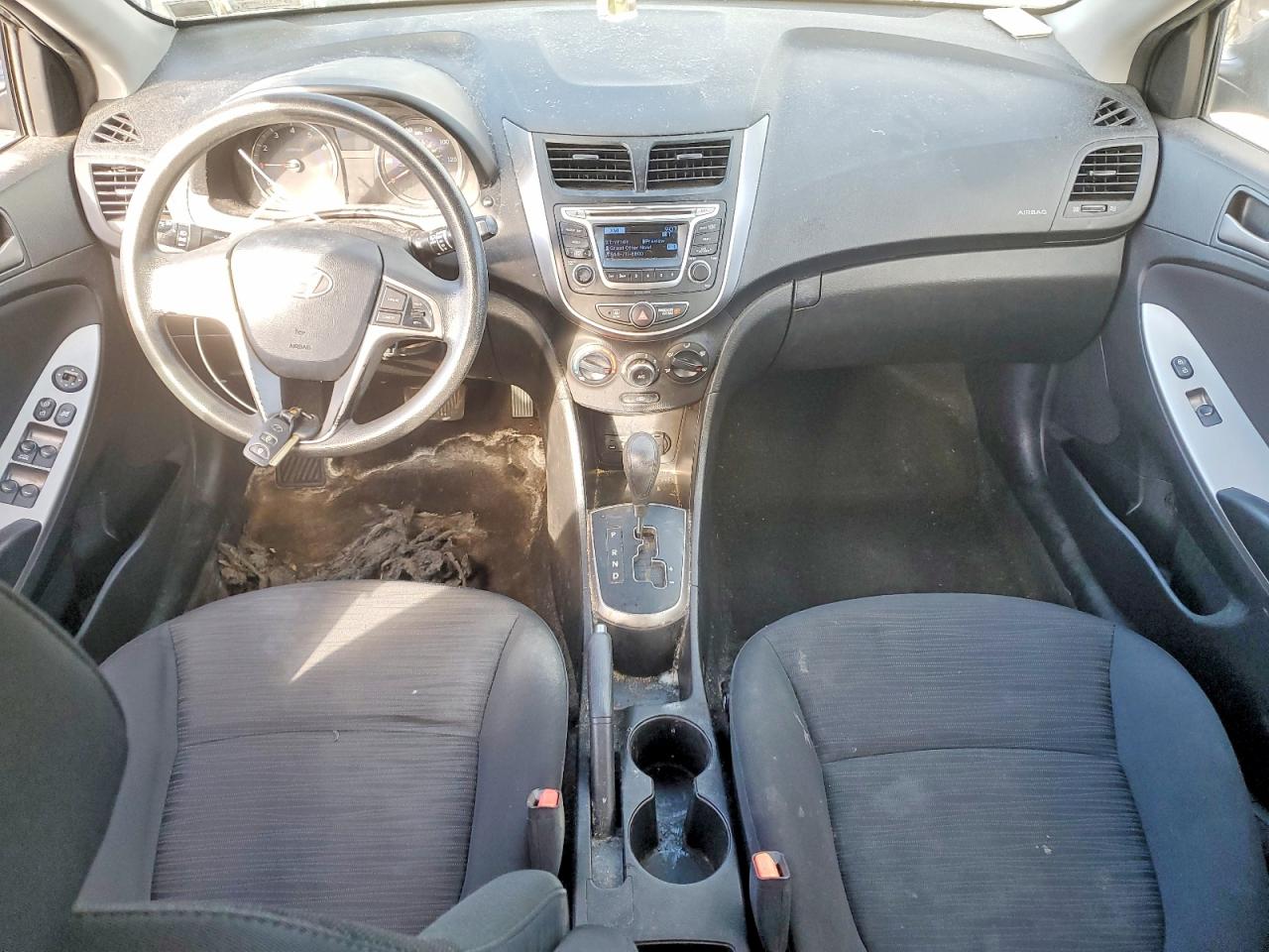 2015 Hyundai Accent Gs Silver vin: KMHCT5AE2FU205005
